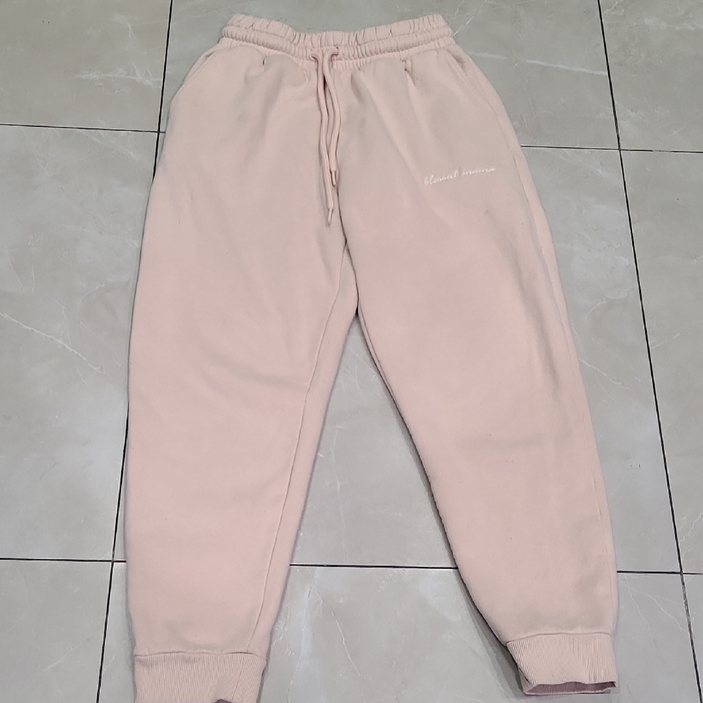 Zenana Outfitters Light Pink Joggers - Picture 1 of 6